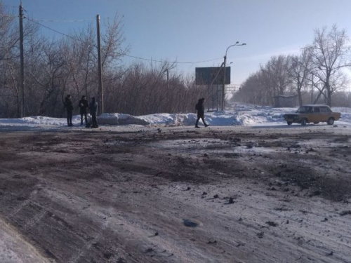 Авдеевка: дорога через железнодорожный переезд стала безопаснее (ФОТОФАКТ)