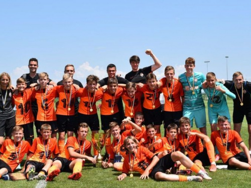 Авдеевец Илья Мартюк из команды "Шахтер" U-14  стал лучшим защитником на Чемпионате Украины