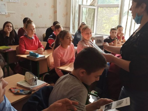 Авдеевским школьникам рассказали как уберечься от ЗППП