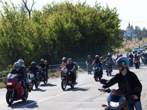 На День города в Авдеевке прошел мотопробег