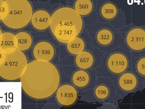 В Украине продолжается распространение коронавируса