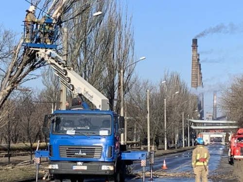 Заводчане АКХЗ и спасатели ГСЧС устраняют последствия непогоды