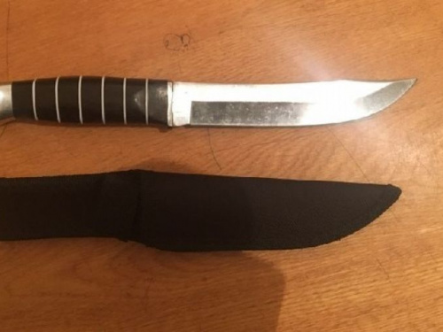 Житель Авдеевки попался с ножом в рюкзаке