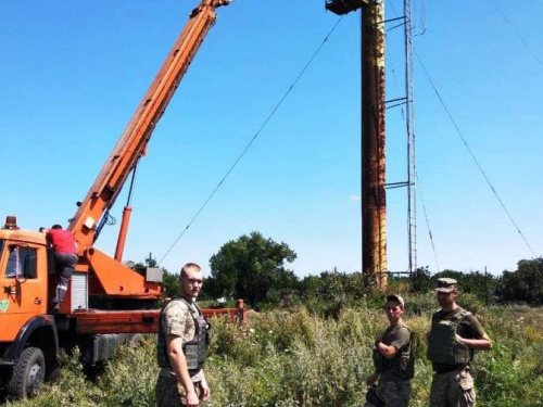 Авдеевские «симики» рассказали о восстановлении башни и «затяжных боях»