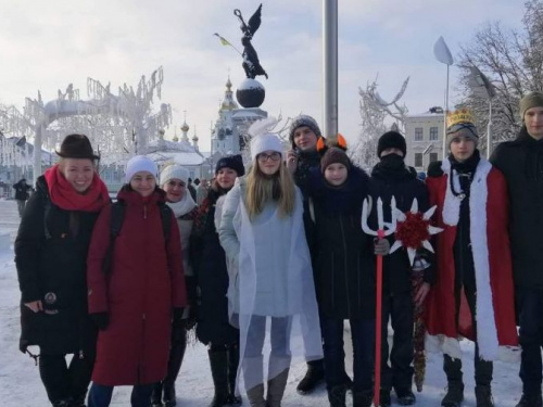 Авдіївські “пластуни” стали частиною всеукраїнського фестивалю вертепів (ФОТО)
