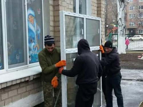 Военно-гражданская администрация создает для воспитанников детсада "Малыш" комфортные условия
