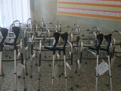 Терцентр Авдеевки предлагает на прокат средства реабилитации