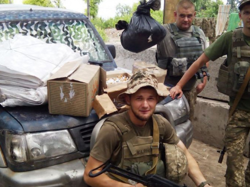 Прифронтовое Водяное и украинских воинов порадовали «симики» из Авдеевки (ФОТО)