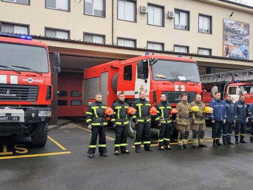 Третья годовщина обстрела Авдеевки: спасатели почтили память погибших товарищей