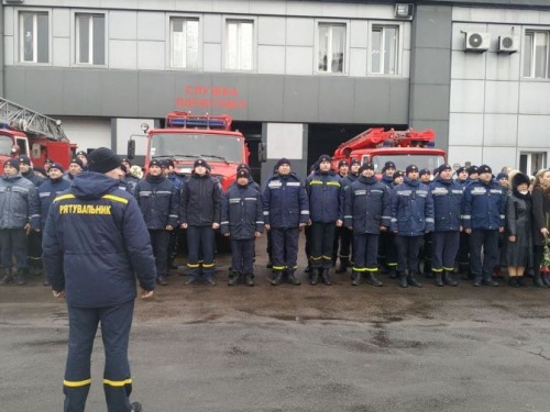 Спасатели Донетчины почтили память погибшего Дмитрия Тритейкина