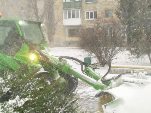 В Авдеевку пришла зима.ФОТО/ВИДЕО