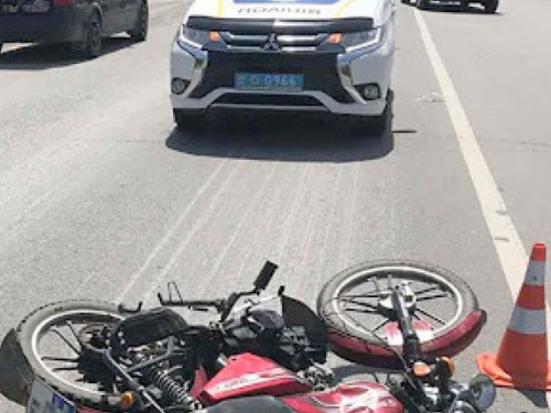 Полицейские напомнили авдеевским мотоциклистам ПДД