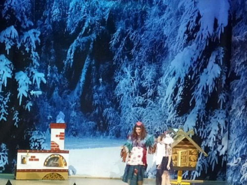 Новогодняя сказка для детей в Авдеевке собрала аншлаг (ФОТО)