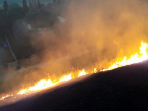 Донетчину охватил огонь