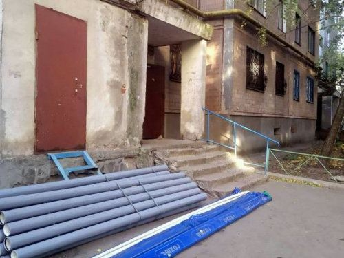  ОСМД «Маяк» - победитель конкурса «Преобразим Авдеевку вместе!» благоустраивает свой дом