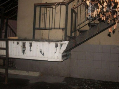 Полиция разбирается со взрывом возле магазина в прифронтовой Авдеевке (ФОТО)
