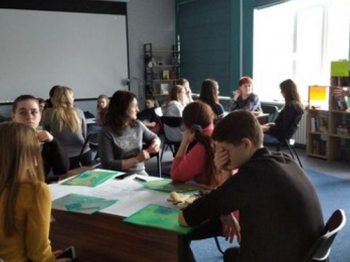 Авдеевские школьники посетили «Мировое кафе»