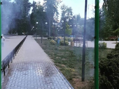 В Авдеевке установили охлаждающие рамки