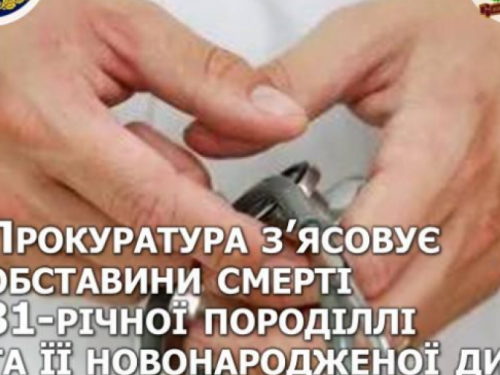 Обстоятельства смерти 31-летней роженицы и ребенка в Авдеевке выясняет прокуратура