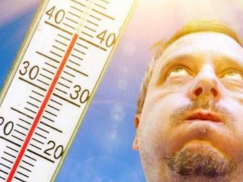 В Авдеевку идет жара