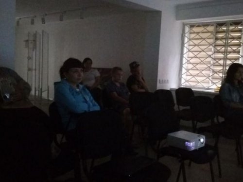 В Авдеевке показали мотивирующее кино (ФОТО)