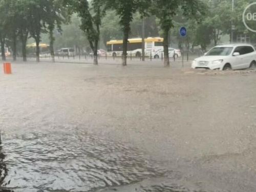 Города Донетчины оказались не готовыми к проливным дождям