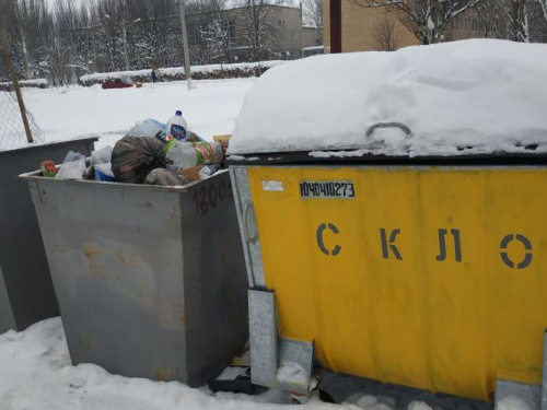 Авдеевка приобщается к мировому тренду сортировки мусора (ФОТО)