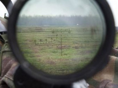 Донбасский фронт: противник усилился на Авдеевском направлении снайперскими группами