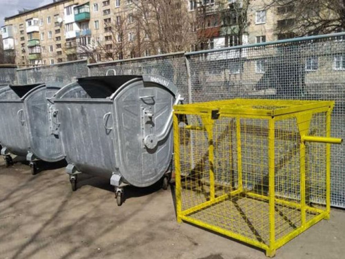 В Авдеевке появятся новые контейнеры для сбора пластика