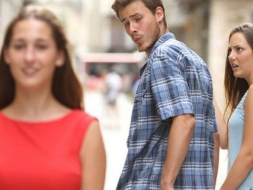 Мем distracted boyfriend нашли на картине 18 века (ФОТО)