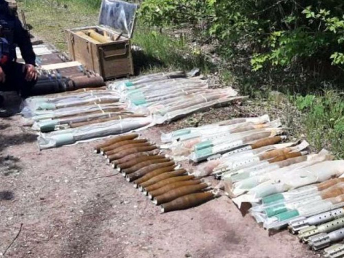 В поселке Опытное нашли больше сотни единиц оружия и патроны к нему 