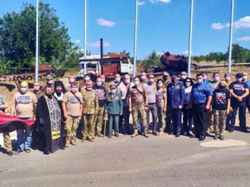 В Авдеевке почтили память защитников Украины