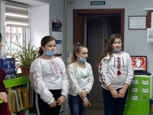Школяри Авдіївки приєдналися до святкування ювілея Лесі Українки