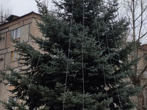 В Авдеевке готовятся к новогодним праздникам. ФОТОФАКТ