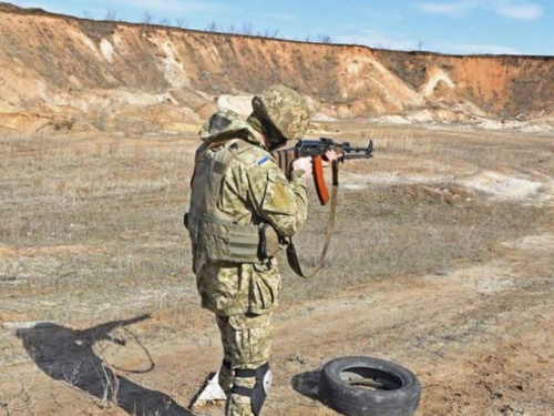 Вблизи Авдеевки воины отточили свои навыки (ФОТО)