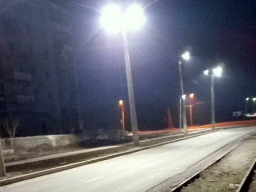 В городе восстановливают наружное освещение