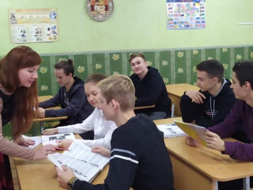 Госслужба качества образования Украины делится положительным педагогическим опытом ОШ №7