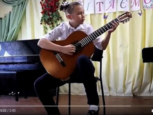 На музыкальном небосклоне Авдеевки появилась новая звездочка