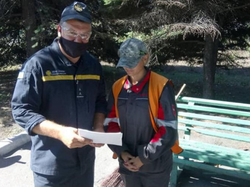 Авдеевцам напомнили правила поведения в летний период