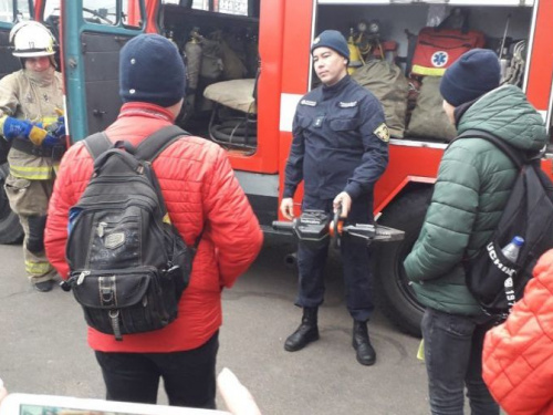 Авдеевские школьники узнали, что значит быть спасателем (ФОТО)