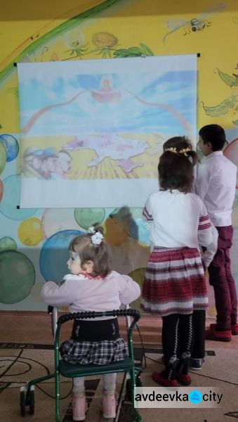 Для дітей з "Іскорки" пройшов святковий захід з нагоди Дня Захисника України