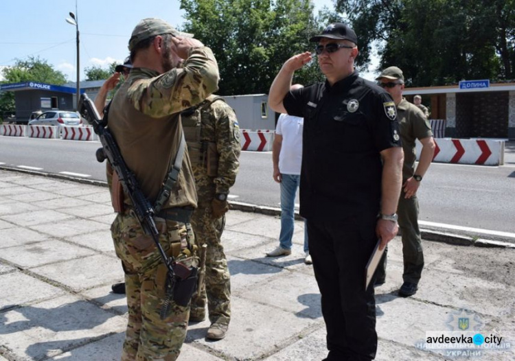 Зона ООС: в Донецкой области открыли реконструированные блокпосты (ФОТО + ВИДЕО)