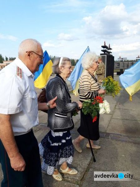 В Авдеевке вспомнили освобождение Донбасса (ФОТО)