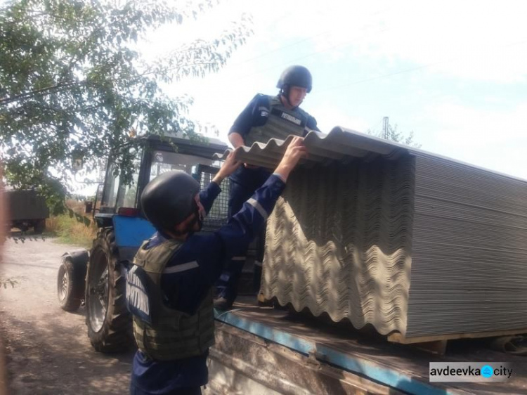 В Авдеевке снова выросло количество восстановленных домов (ФОТО)