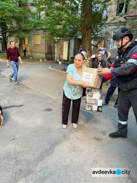 Мешканці Авдіївки отримали 16 тисяч продуктових наборів в межах гуманітарного проєкту «Рятуємо життя»