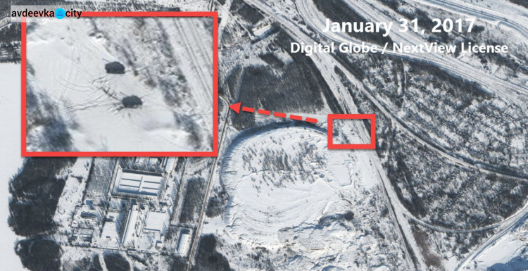 В Bellingcat нашли места расположения артиллерии боевиков (ФОТО)