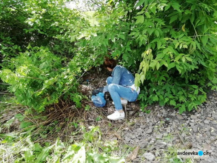 В Авдеевке прошла акция "За чистое будущее":фотофакт