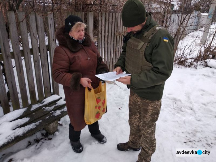 Авдеевские "симики" в новогодние праздники не сидели, сложа руки (ФОТО)