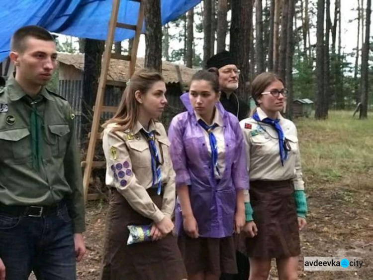 “Пластуны” из Авдеевки с пользой провели время в палаточном лагере на Тернопольщине (ФОТО)