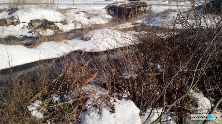 В районе прифронтового Торецка оборонные укрепления ВСУ залила шламовая смесь (ФОТО)